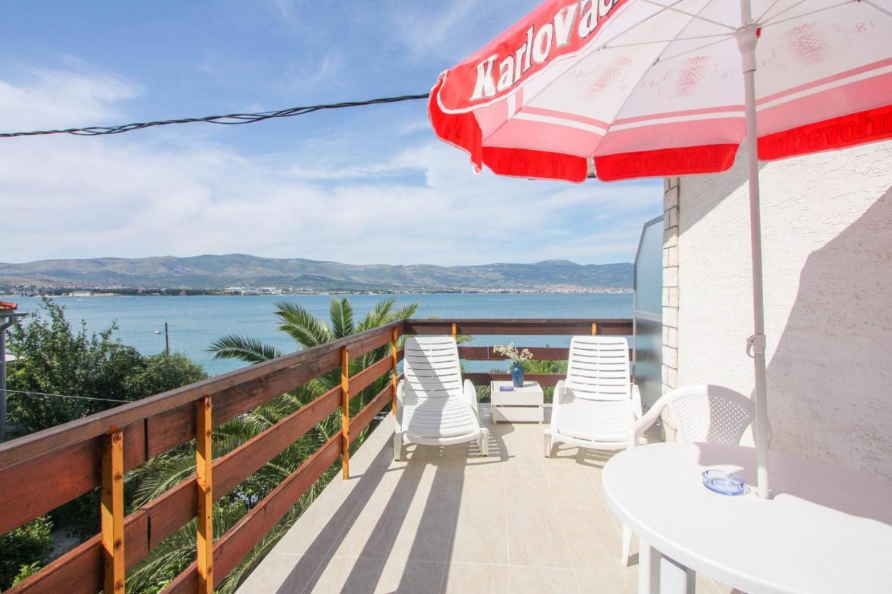 Villa Fjaba - By The Sea - With The Big Terraces & Great Sea View Trogir Extérieur photo