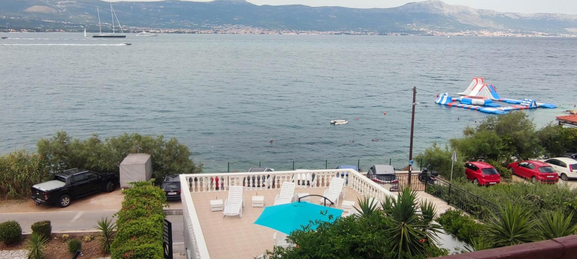 Villa Fjaba - By The Sea - With The Big Terraces & Great Sea View Trogir Extérieur photo
